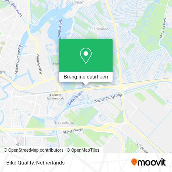 Bike Quality kaart