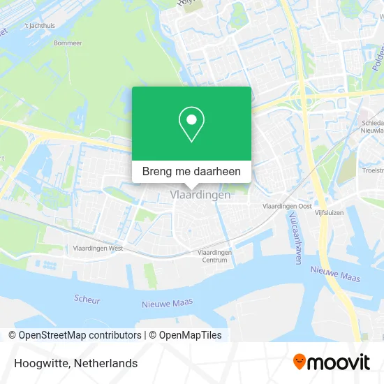 Hoogwitte kaart