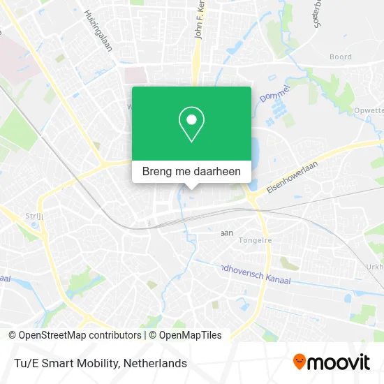 Tu/E Smart Mobility kaart