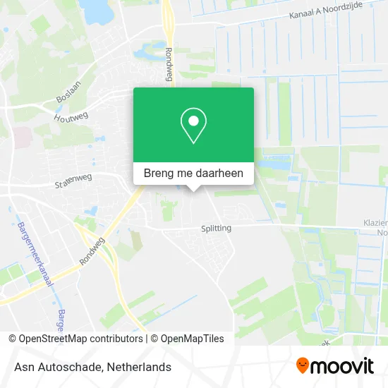 Asn Autoschade kaart