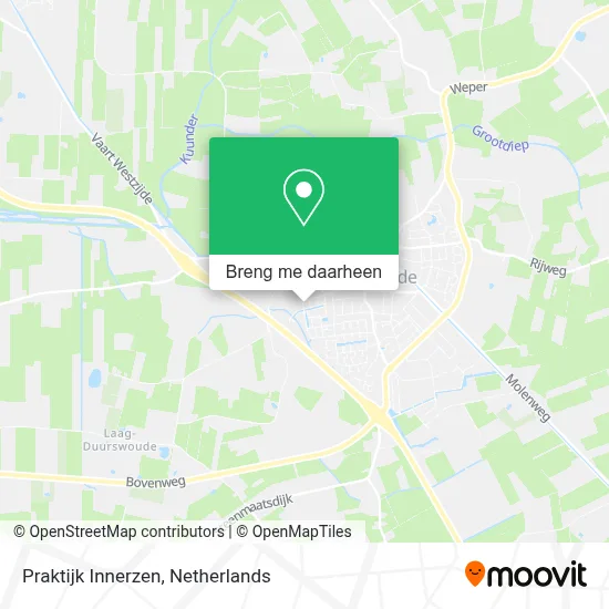 Praktijk Innerzen kaart
