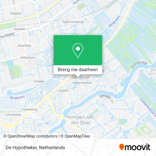 De Hypotheker kaart