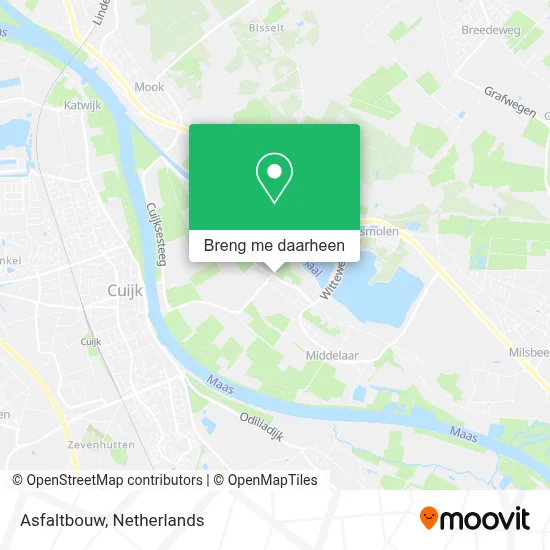 Asfaltbouw kaart