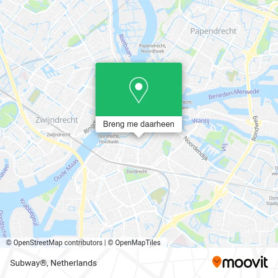 Subway® kaart