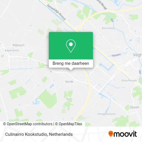 Culinairro Kookstudio kaart