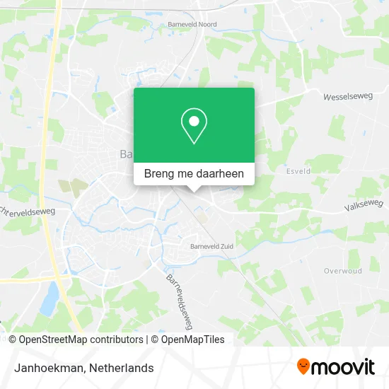 Janhoekman kaart