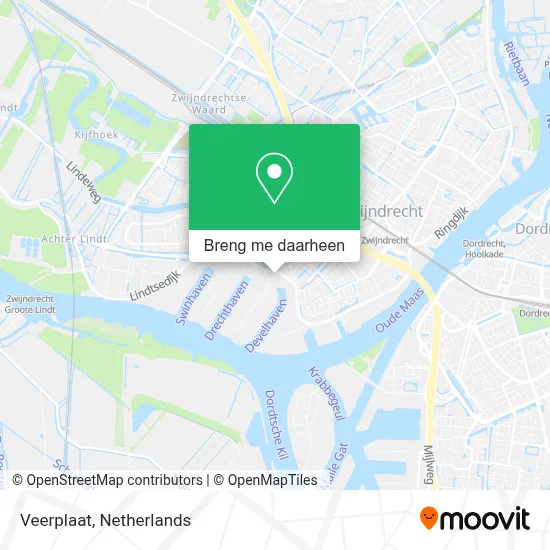 Veerplaat kaart