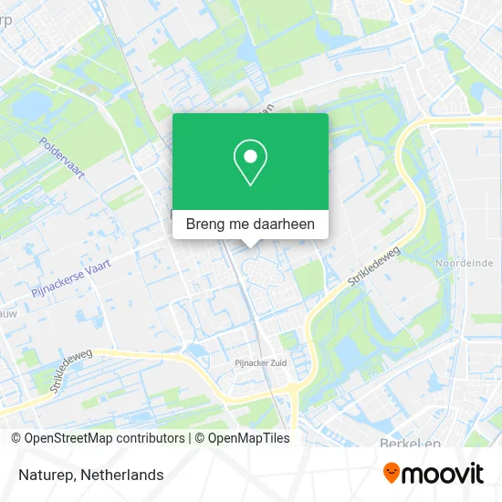 Naturep kaart