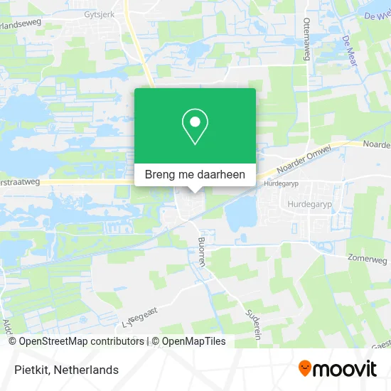 Pietkit kaart