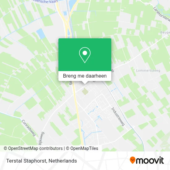 Terstal Staphorst kaart