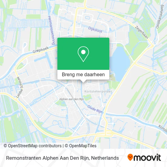 Remonstranten Alphen Aan Den Rijn kaart