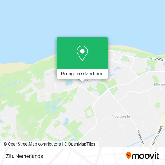 Zilt kaart