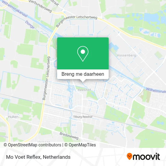 Mo Voet Reflex kaart