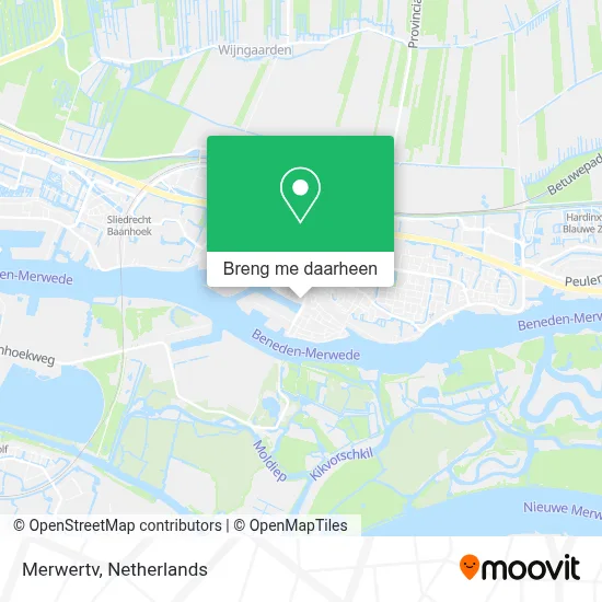 Merwertv kaart