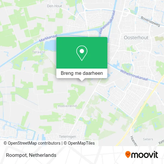 Roompot kaart