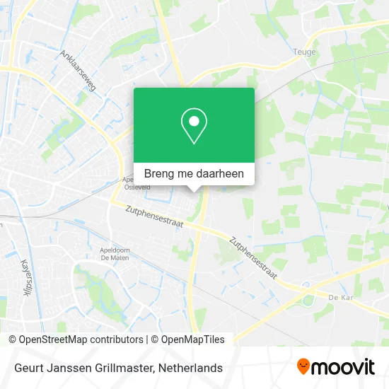 Geurt Janssen Grillmaster kaart