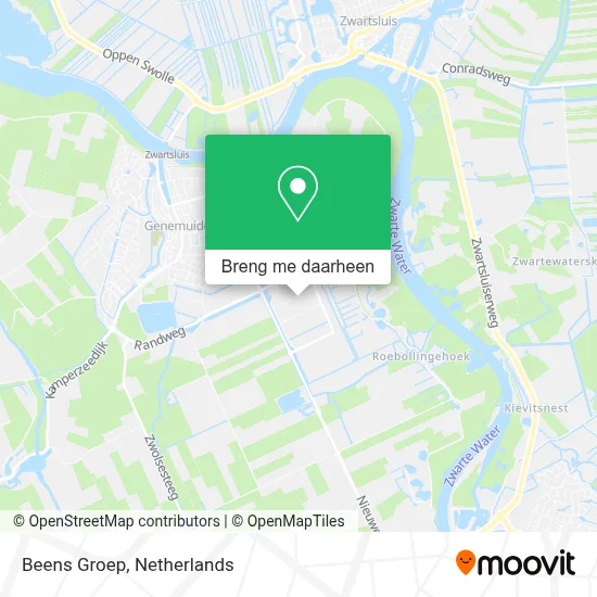 Beens Groep kaart