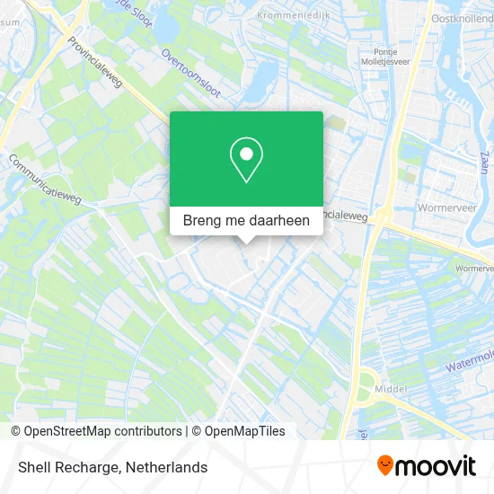 Shell Recharge kaart
