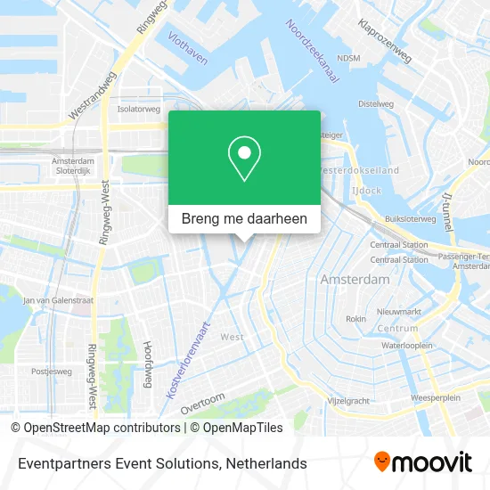 Eventpartners Event Solutions kaart
