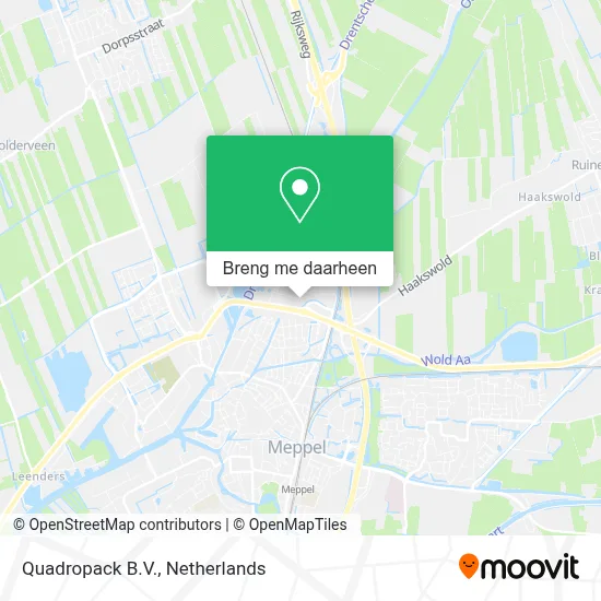 Quadropack B.V. kaart