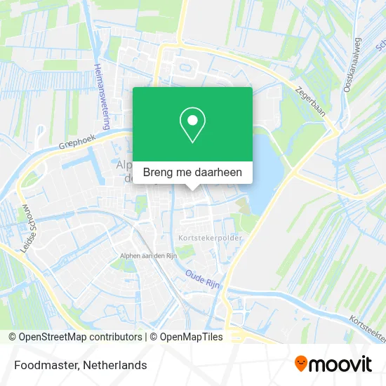 Foodmaster kaart