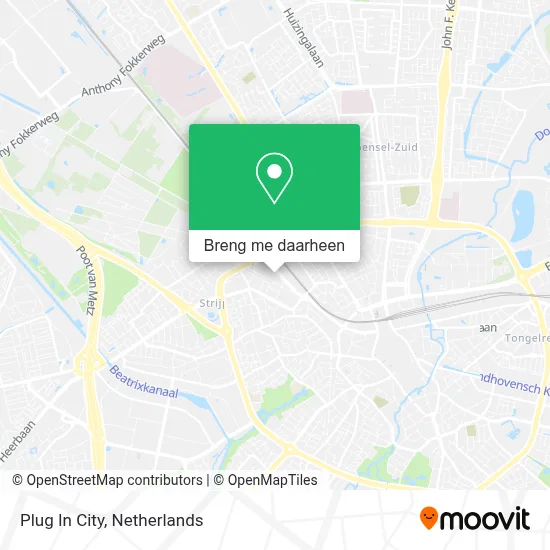 Plug In City kaart