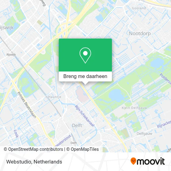 Webstudio kaart