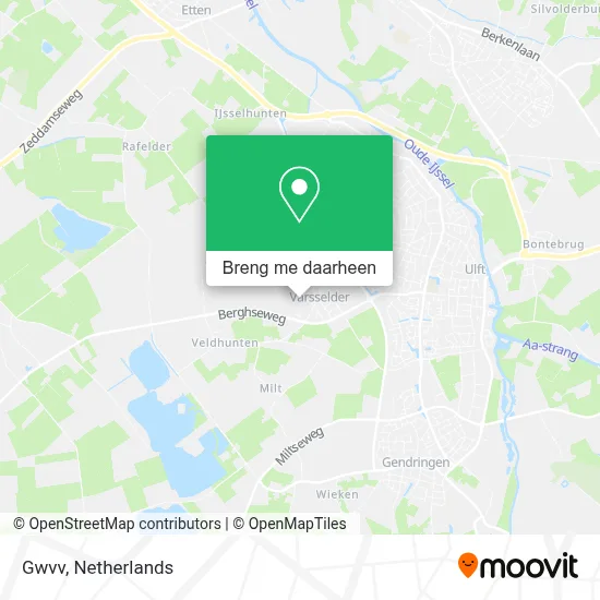 Gwvv kaart