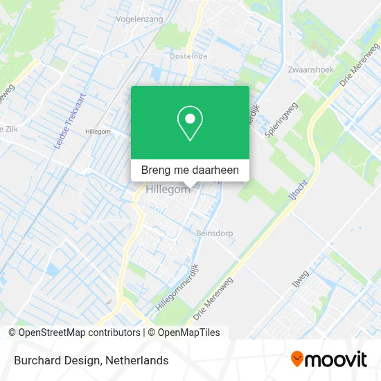 Burchard Design kaart