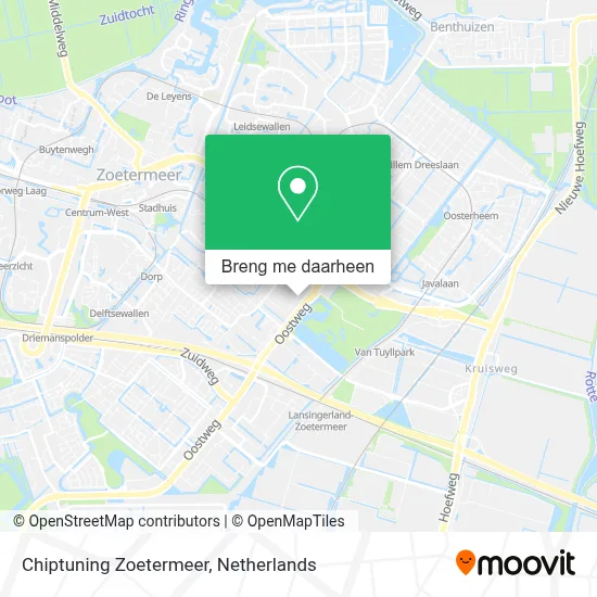 Chiptuning Zoetermeer kaart