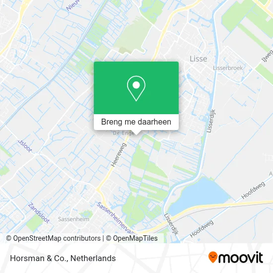 Horsman & Co. kaart