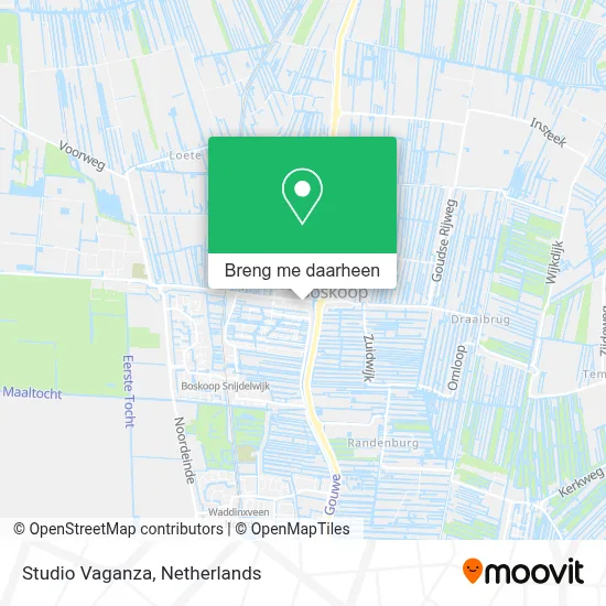 Studio Vaganza kaart