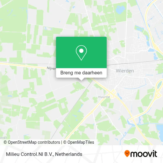 Milieu Control.Nl B.V. kaart
