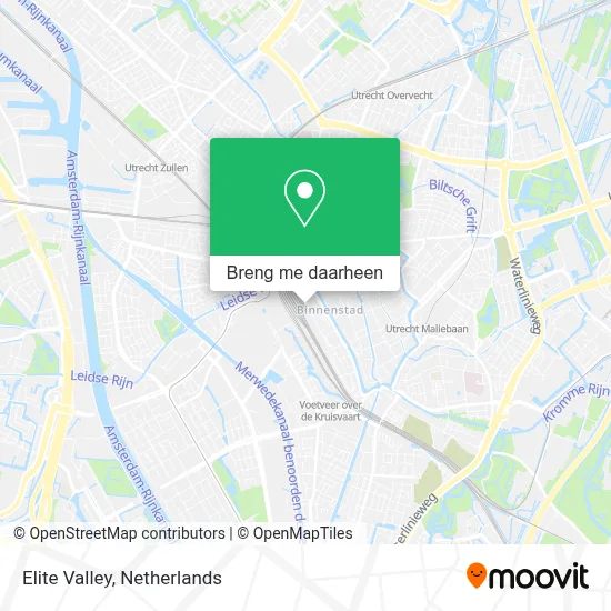 Elite Valley kaart
