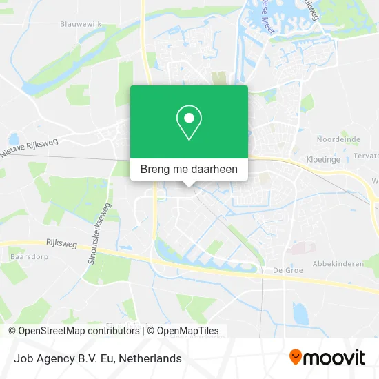 Job Agency B.V. Eu kaart