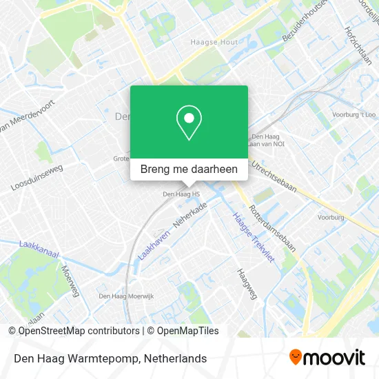 Den Haag Warmtepomp kaart
