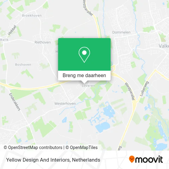 Yellow Design And Interiors kaart