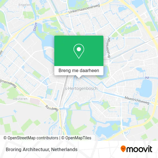 Broring Architectuur kaart