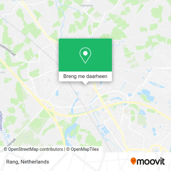 Rang kaart