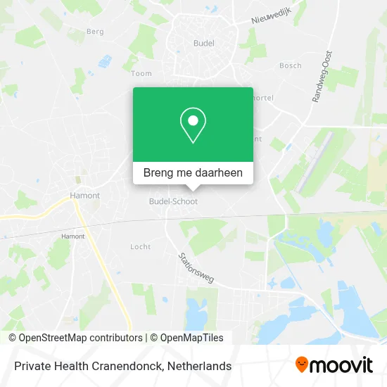 Private Health Cranendonck kaart