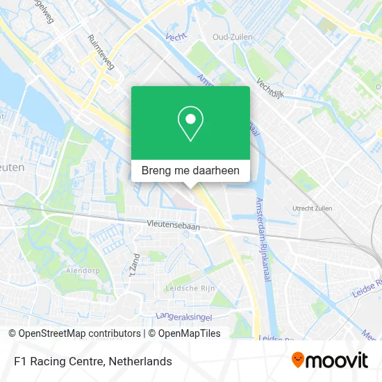 F1 Racing Centre kaart