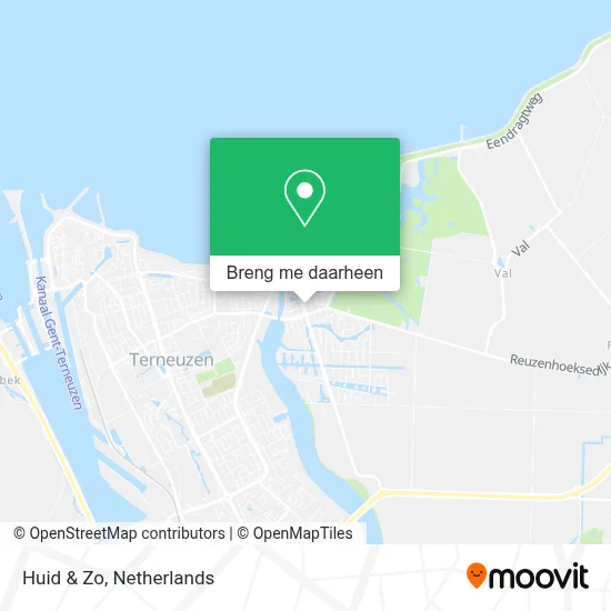 Huid & Zo kaart