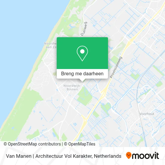 Van Manen | Architectuur Vol Karakter kaart