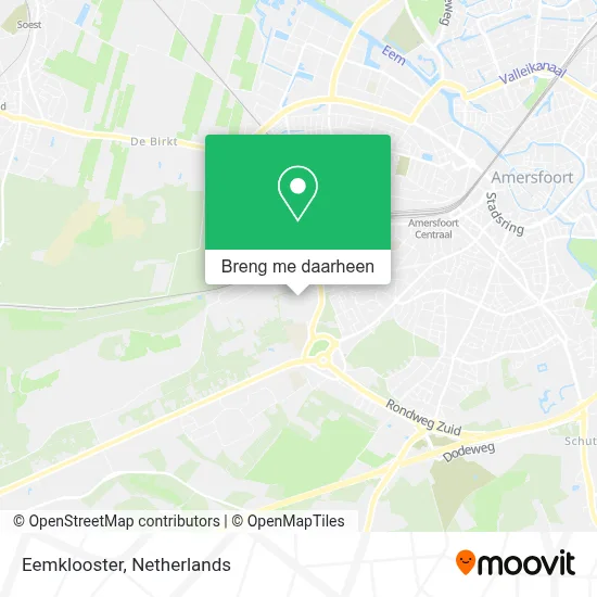 Eemklooster kaart