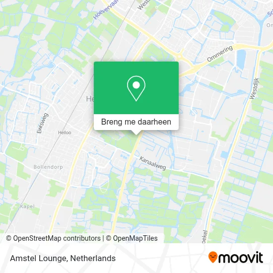 Amstel Lounge kaart