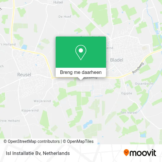 Isl Installatie Bv kaart