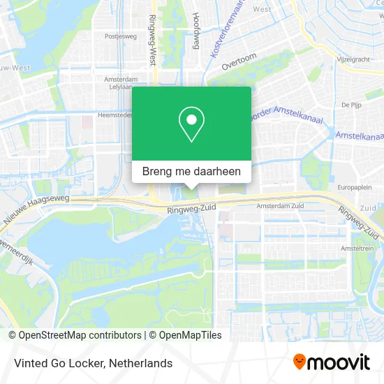 Vinted Go Locker kaart