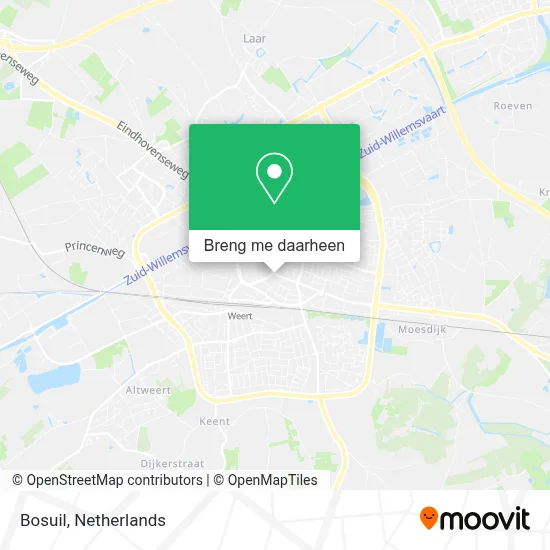 Bosuil kaart