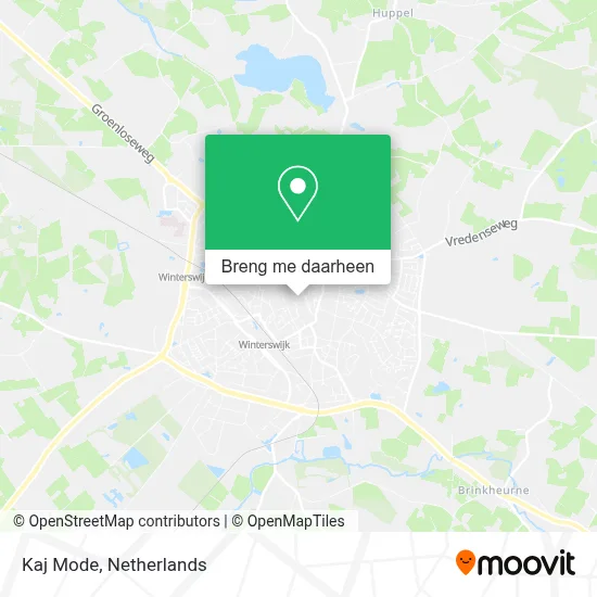 Kaj Mode kaart