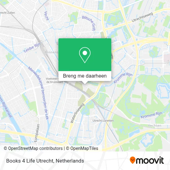 Books 4 Life Utrecht kaart